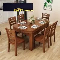 Bàn ăn gia đình 6 người